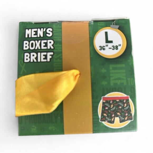 3 Men's Large (36/38) Boxer Brief Elf SpongeBob Scooby-Doo Christmas New - Picture 3 of 7